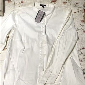 White Button-Up Shirt